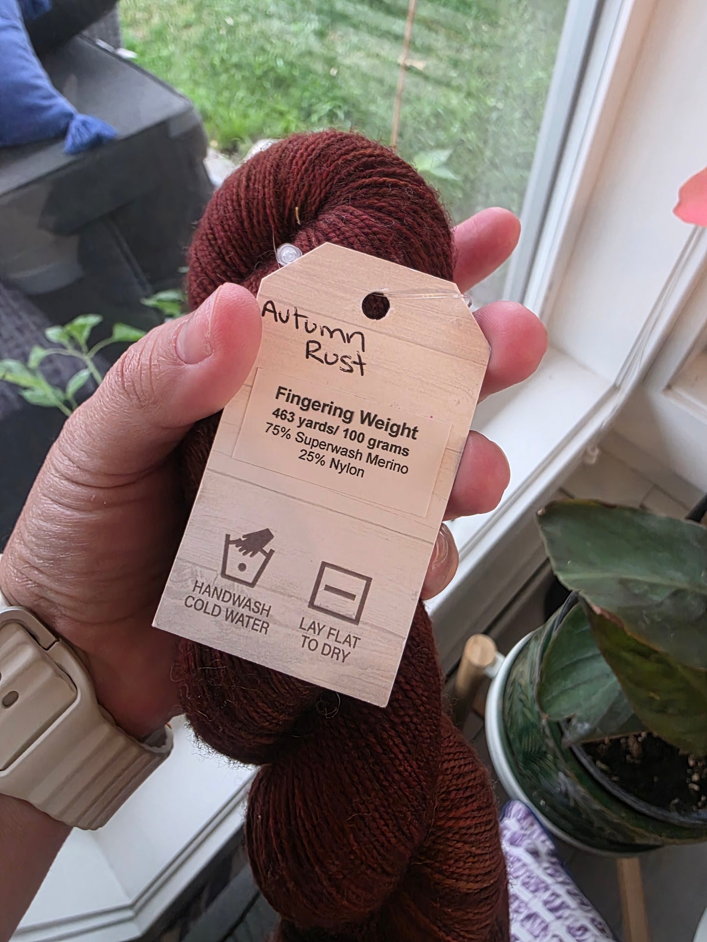 Rose Hills Yarns Sock - Autumn Rust