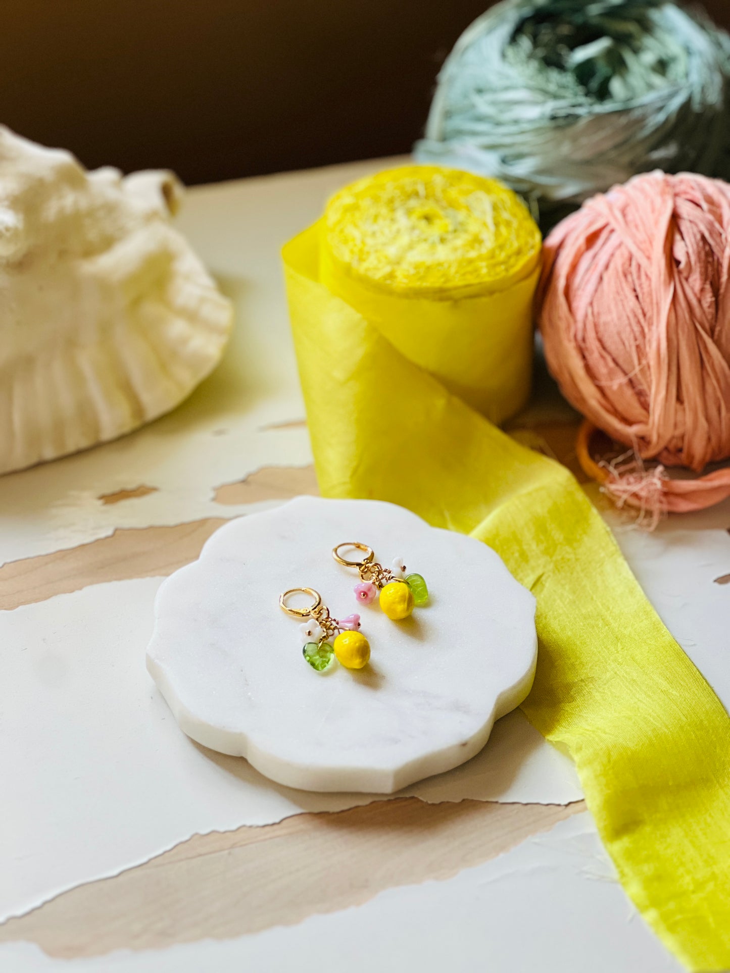 Lemon Earrings