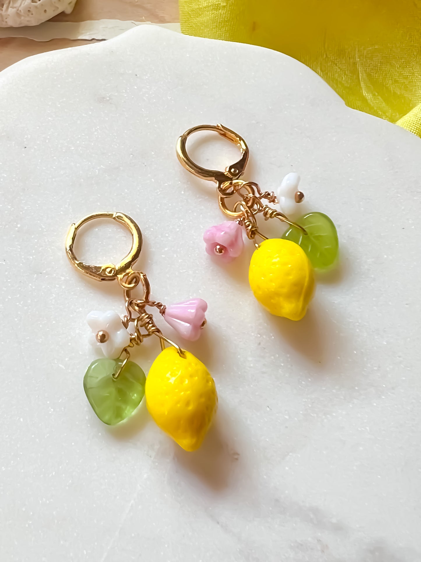 Lemon Earrings