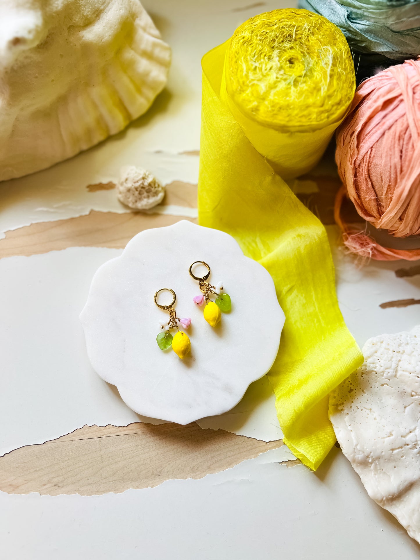 Lemon Earrings