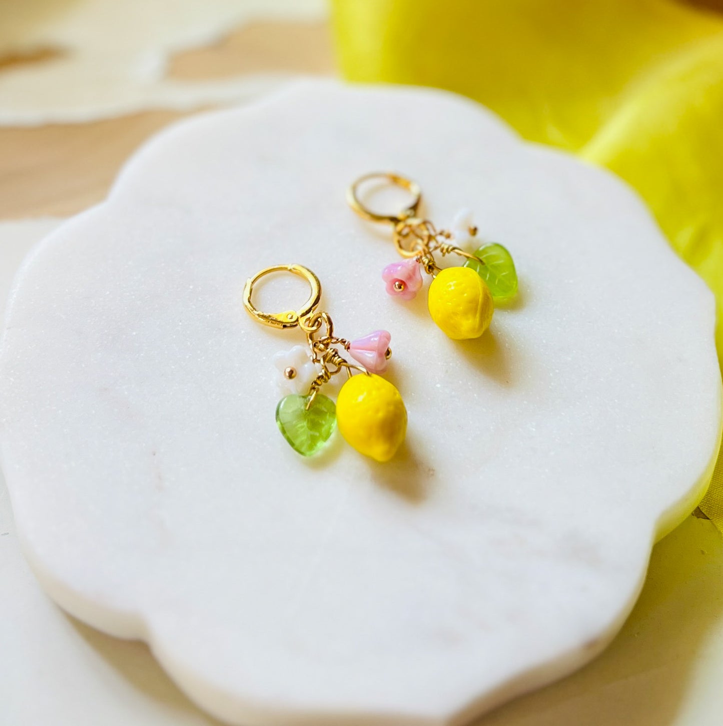 Lemon Earrings