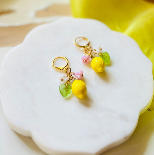 Lemon Earrings