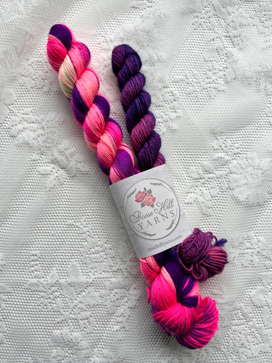 Rose Hills Yarns Sock Set Fingering Weight -Swaying Palms