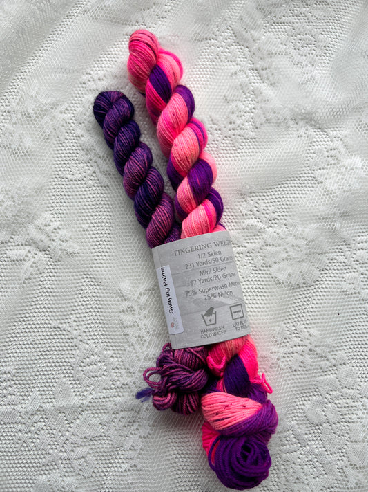 Rose Hills Yarns Sock Set Fingering Weight -Swaying Palms