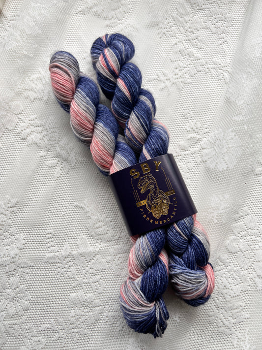 Shirley Brian Yarns, Deconstructed Fade Sock- Surf Camp